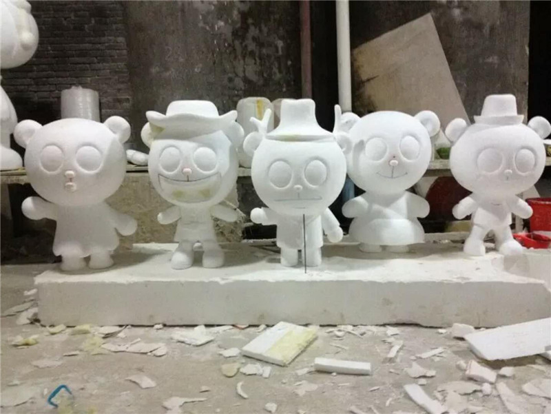 泡沫雕塑制作的方法和流程